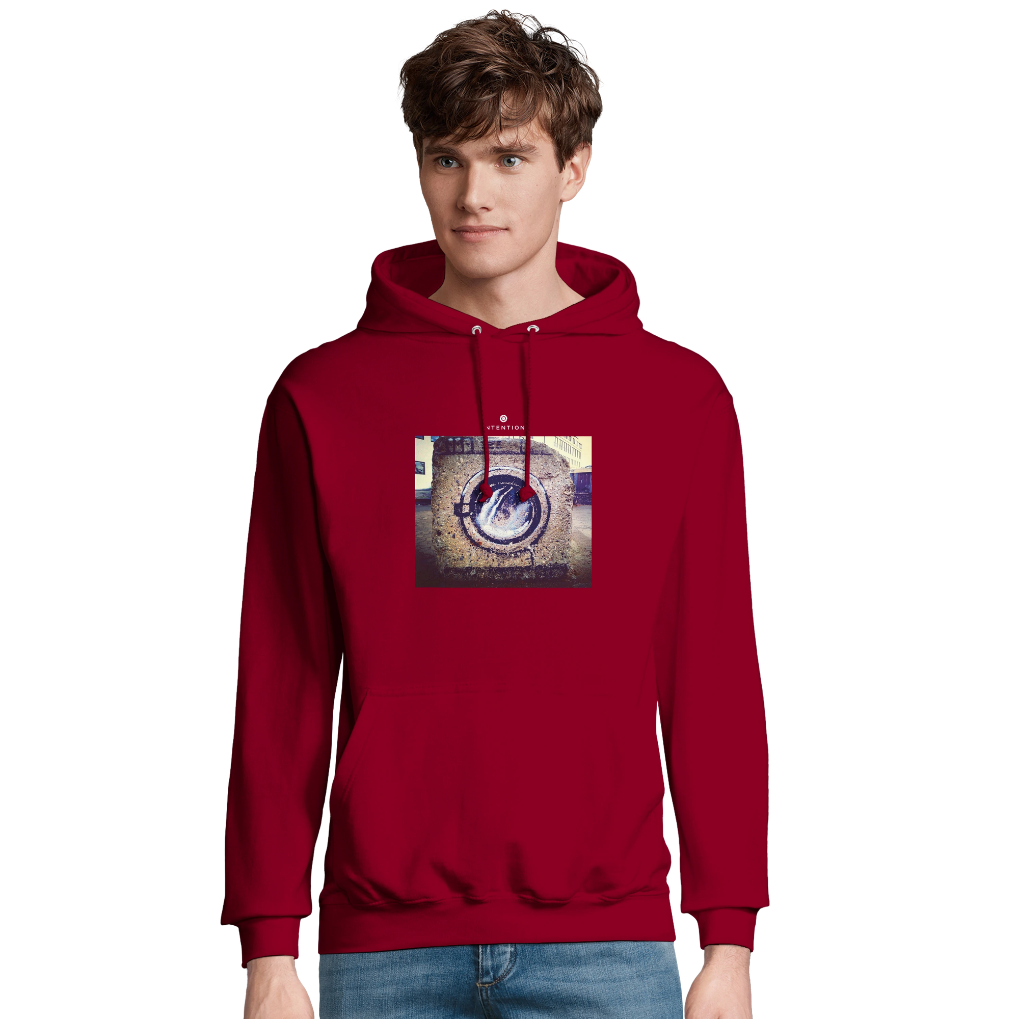 Resilience - "Wash It" Hoodie Burgundy 3