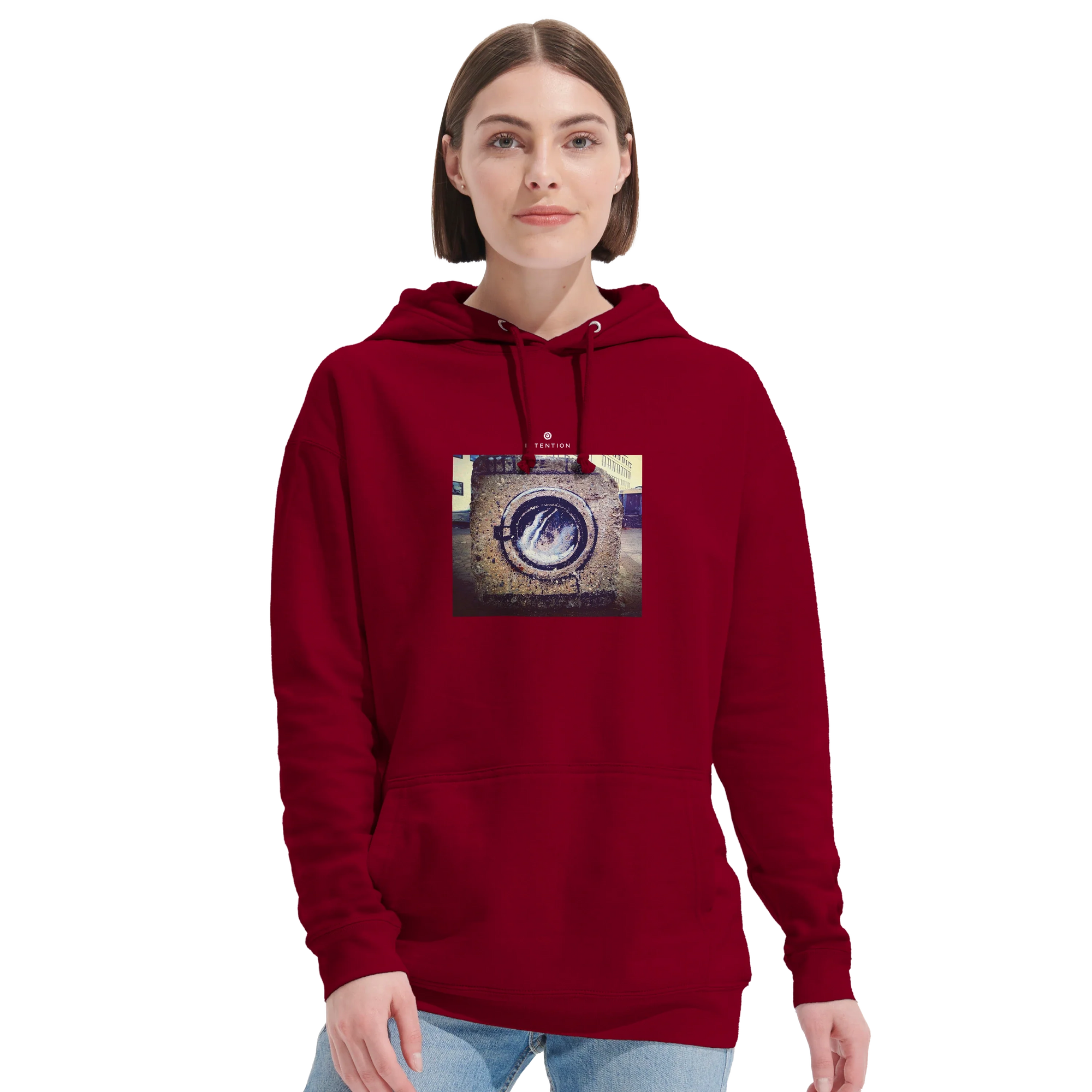 Resilience - "Wash It" Hoodie Burgundy 5