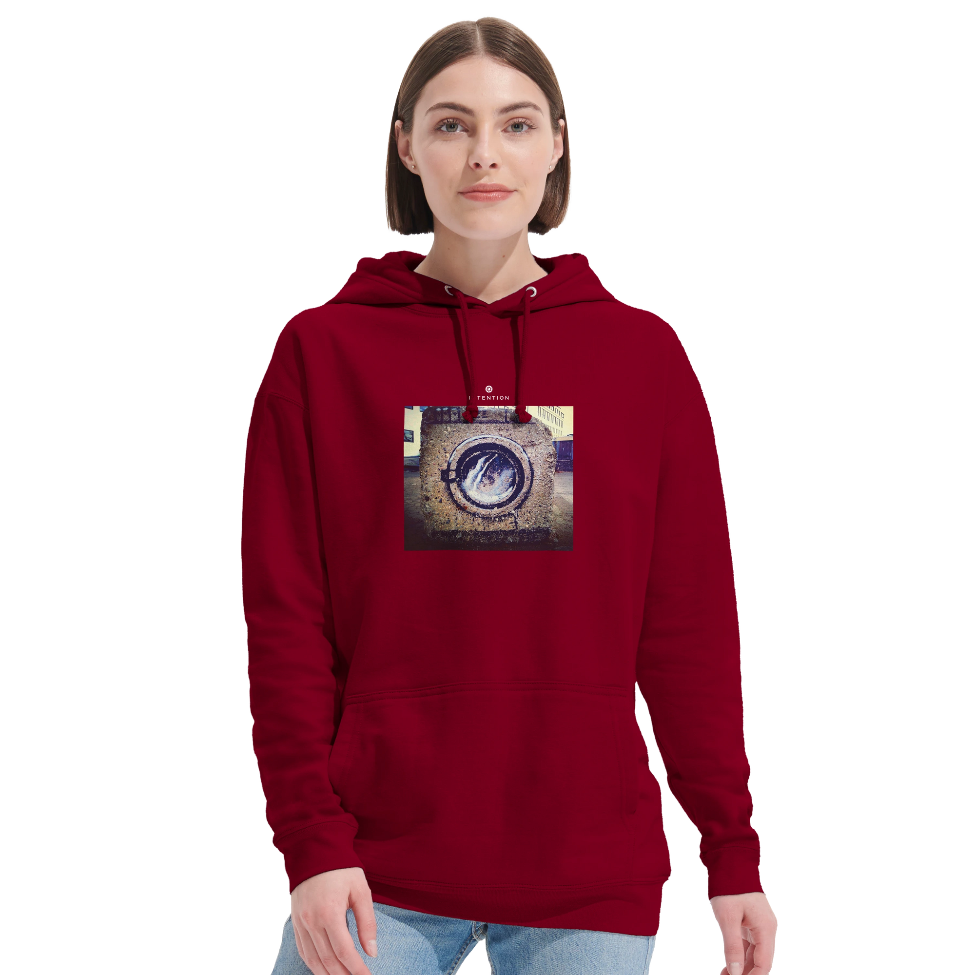 Resilience - "Wash It" Hoodie Burgundy 5