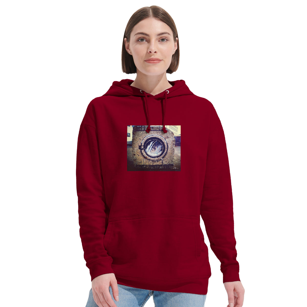 Resilience - "Wash It" Hoodie Burgundy 6