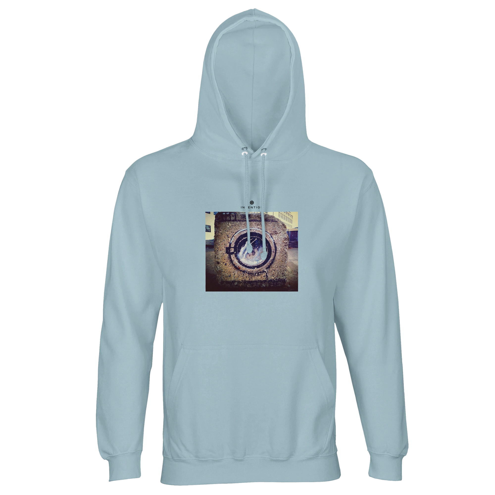 Resilience - "Wash It" Hoodie creamy blue 1