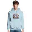 Resilience - "Wash It" Hoodie creamy blue 3