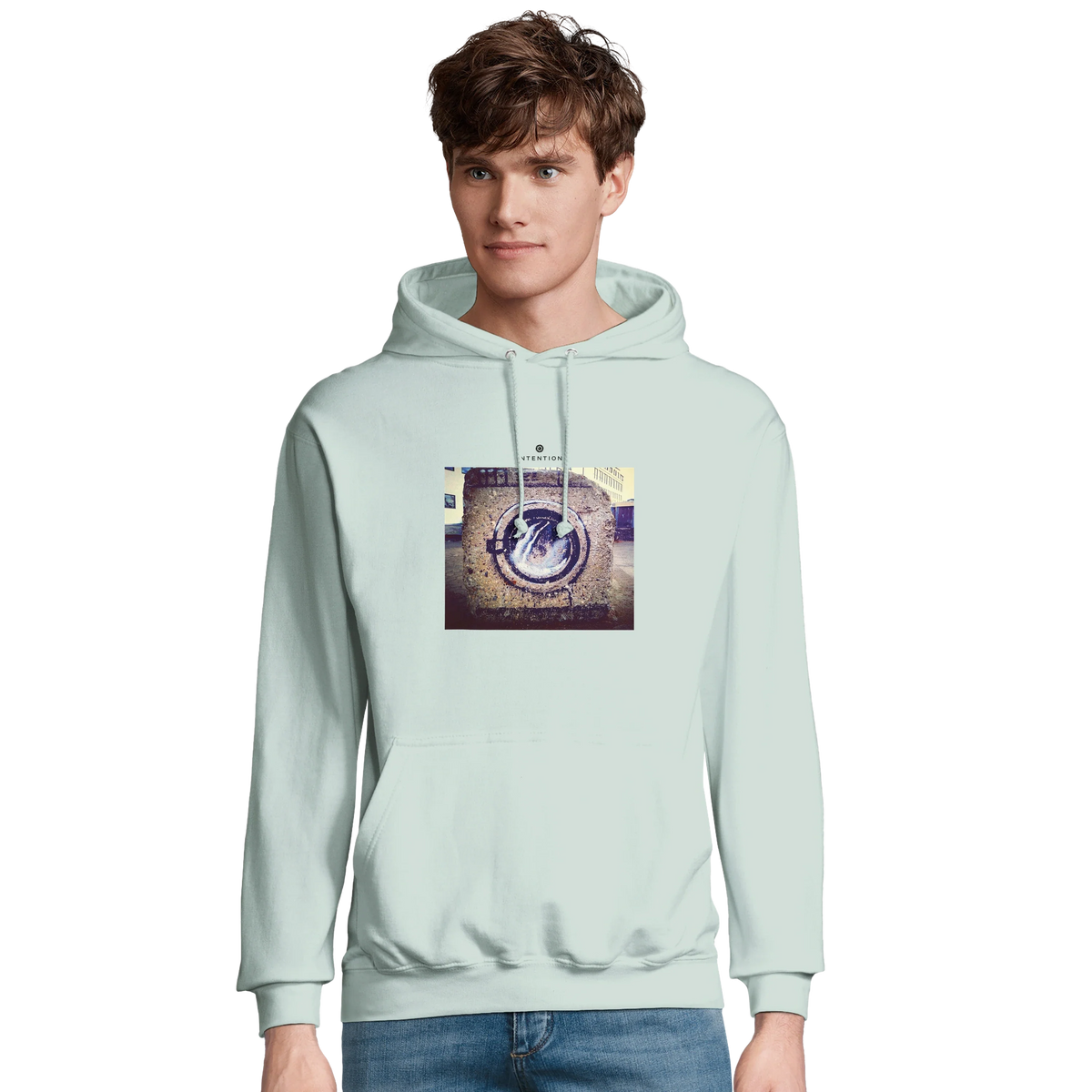 Resilience - "Wash It" Hoodie creamy green 3