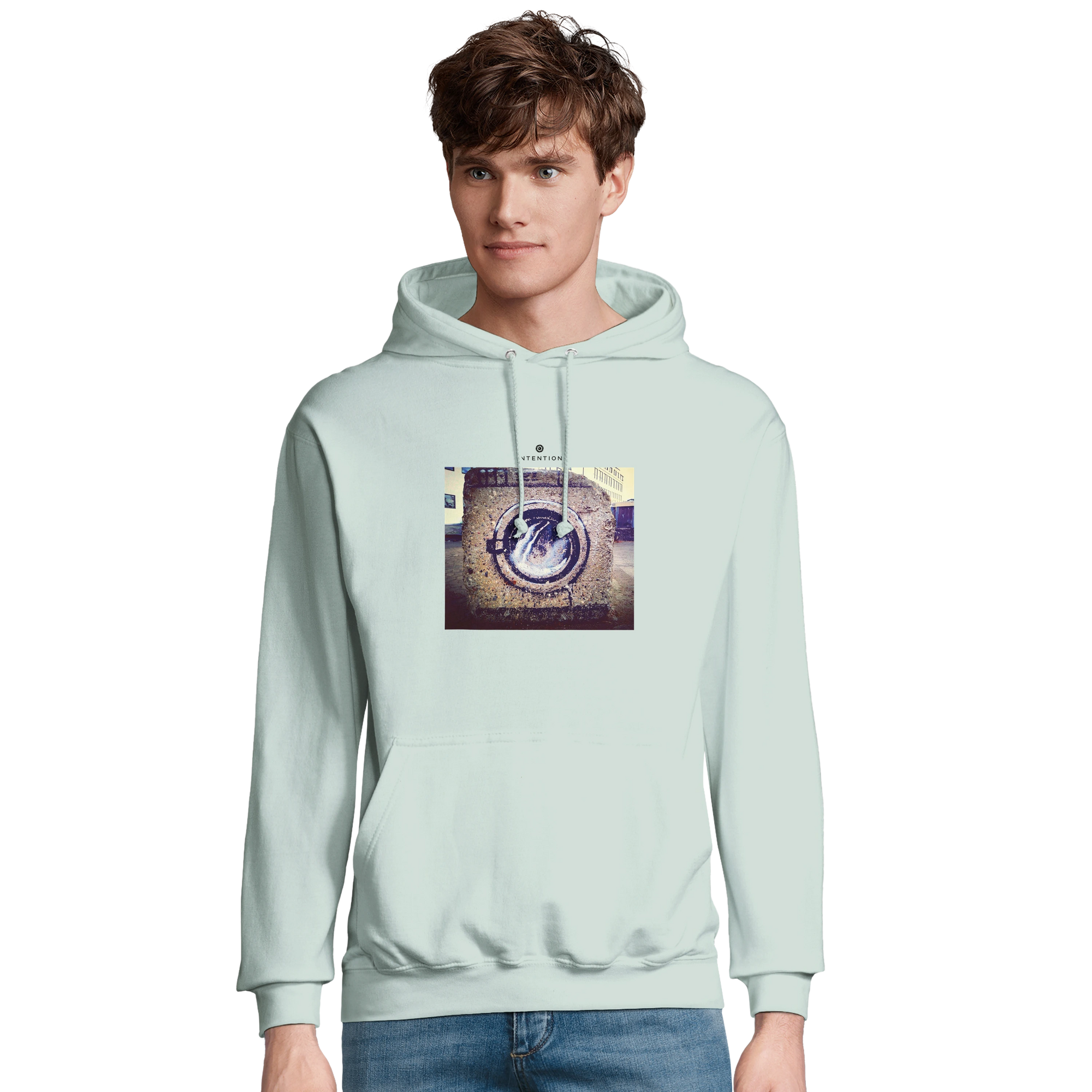 Resilience - "Wash It" Hoodie creamy green 3