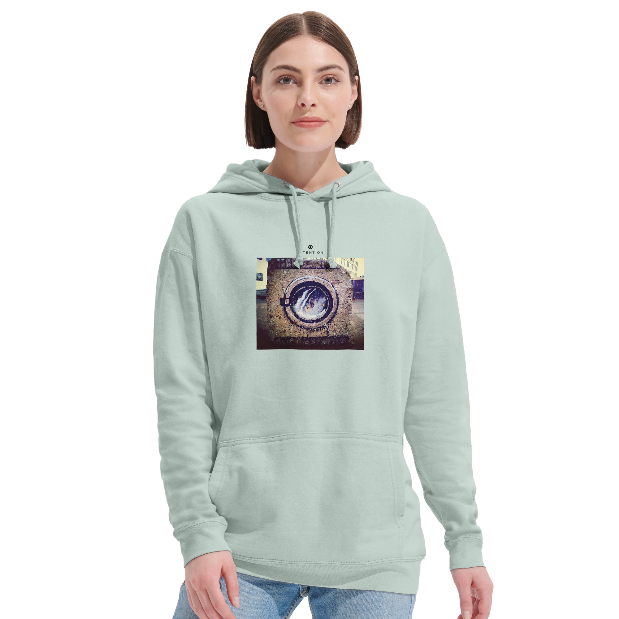 Resilience - "Wash It" Hoodie creamy green 5