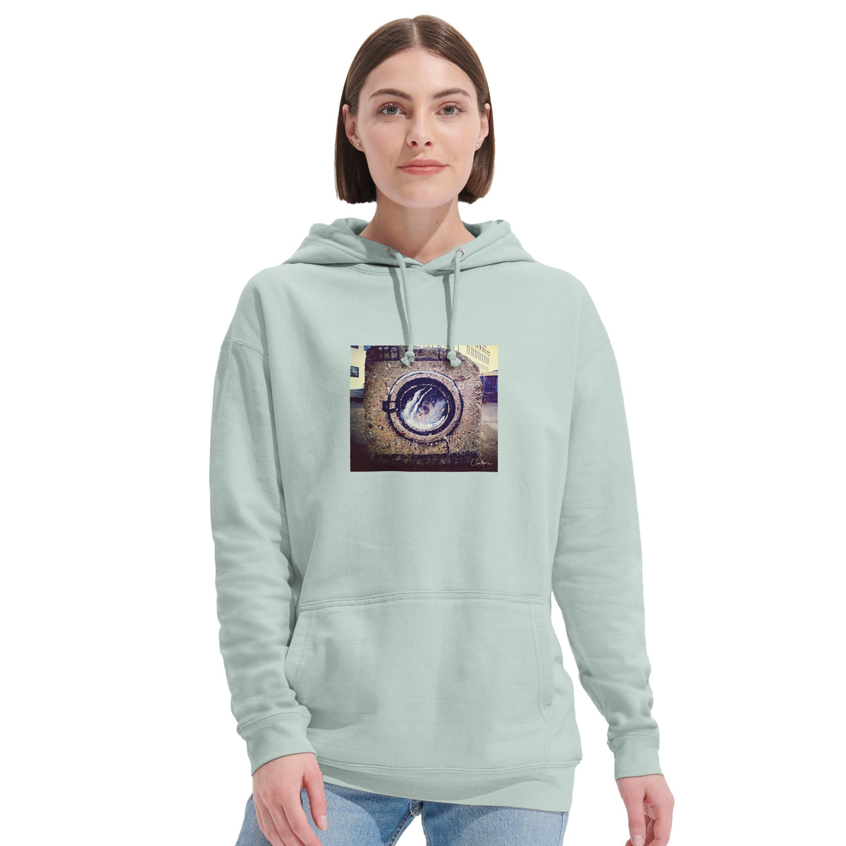 Resilience - "Wash It" Hoodie creamy green 6