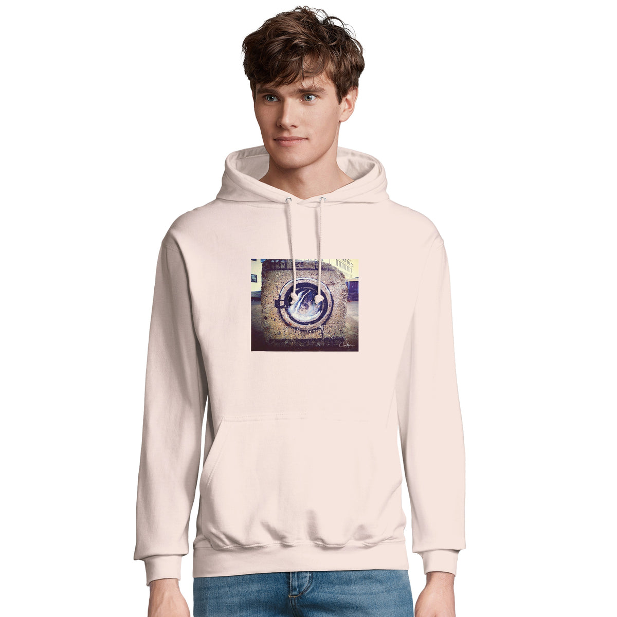 Resilience - "Wash It" Hoodie creamy pink 4
