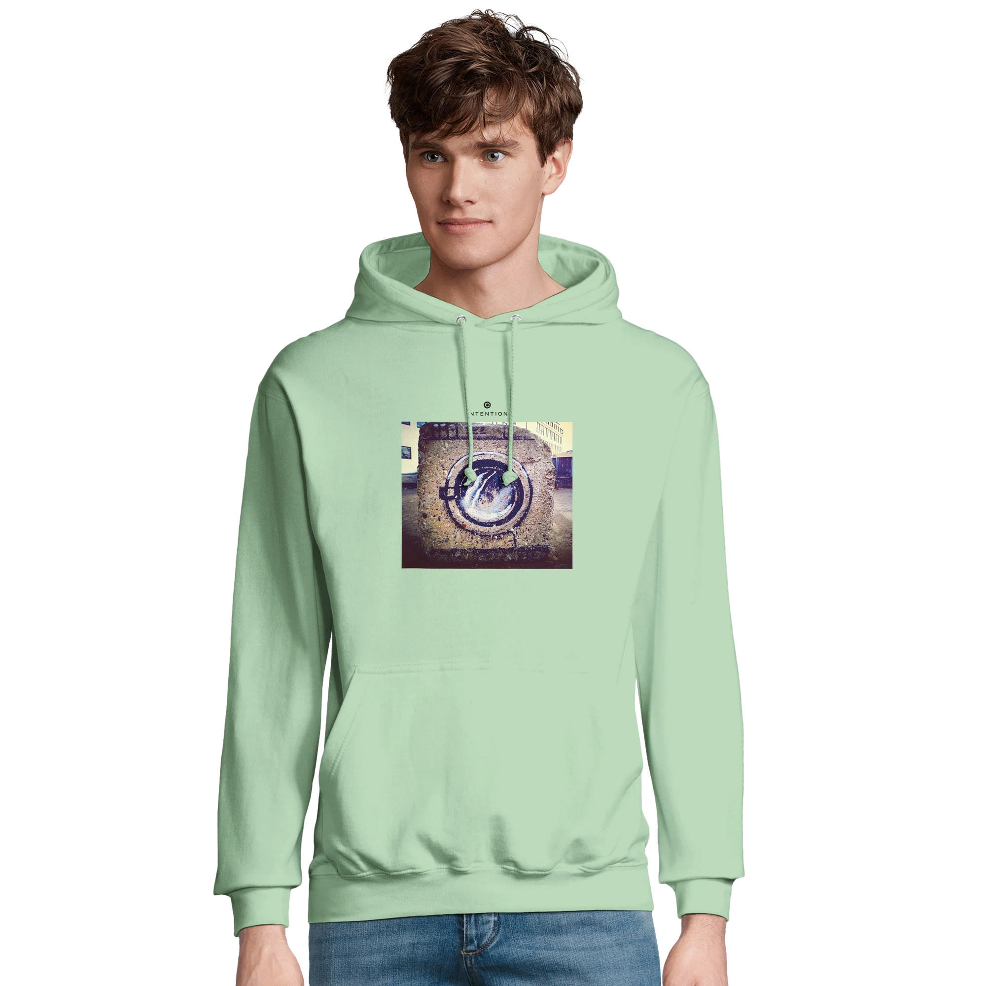 Resilience - "Wash It" Hoodie frozen green 3