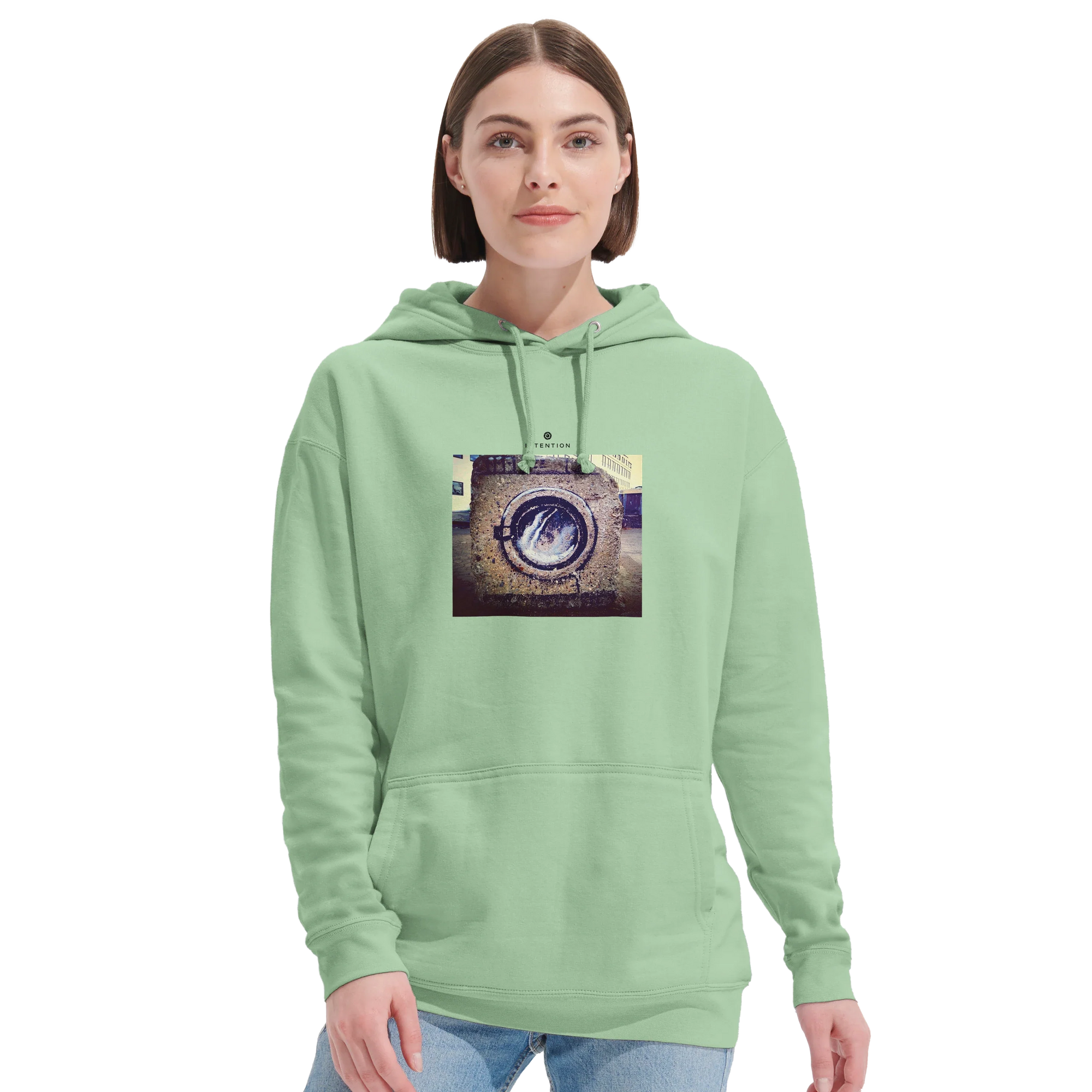 Resilience - "Wash It" Hoodie frozen green 5