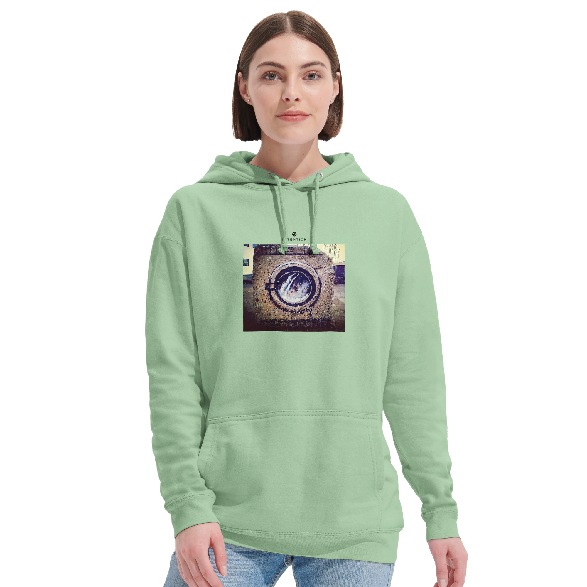 Resilience - "Wash It" Hoodie frozen green 5