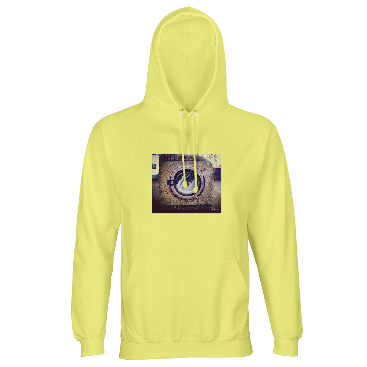 Resilience - "Wash It" Hoodie Light Yellow 1