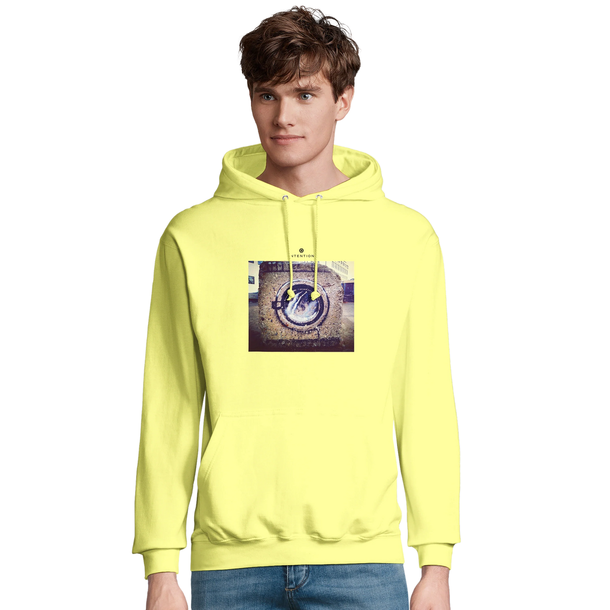 Resilience - "Wash It" Hoodie Light Yellow 3
