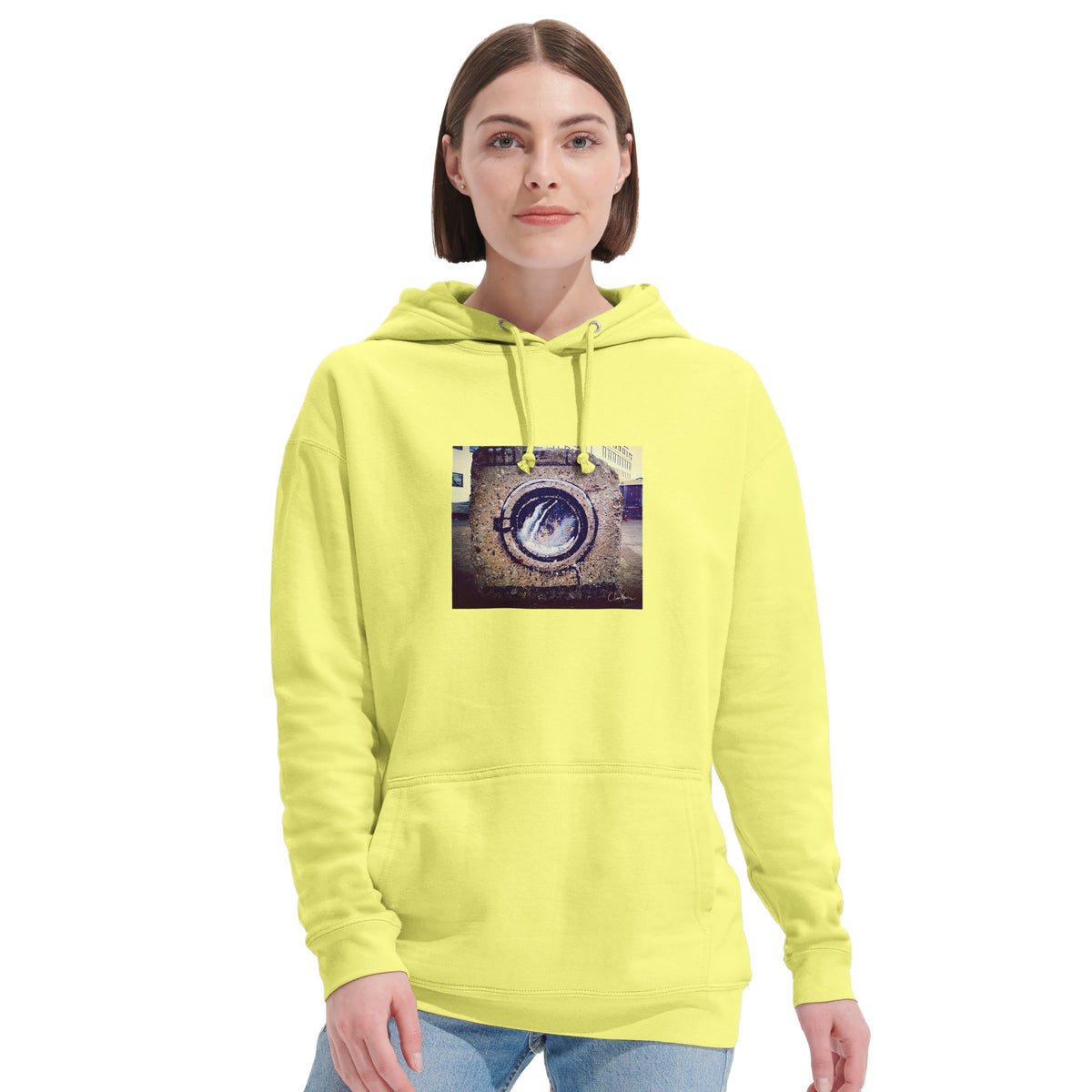Resilience - "Wash It" Hoodie Light Yellow 6