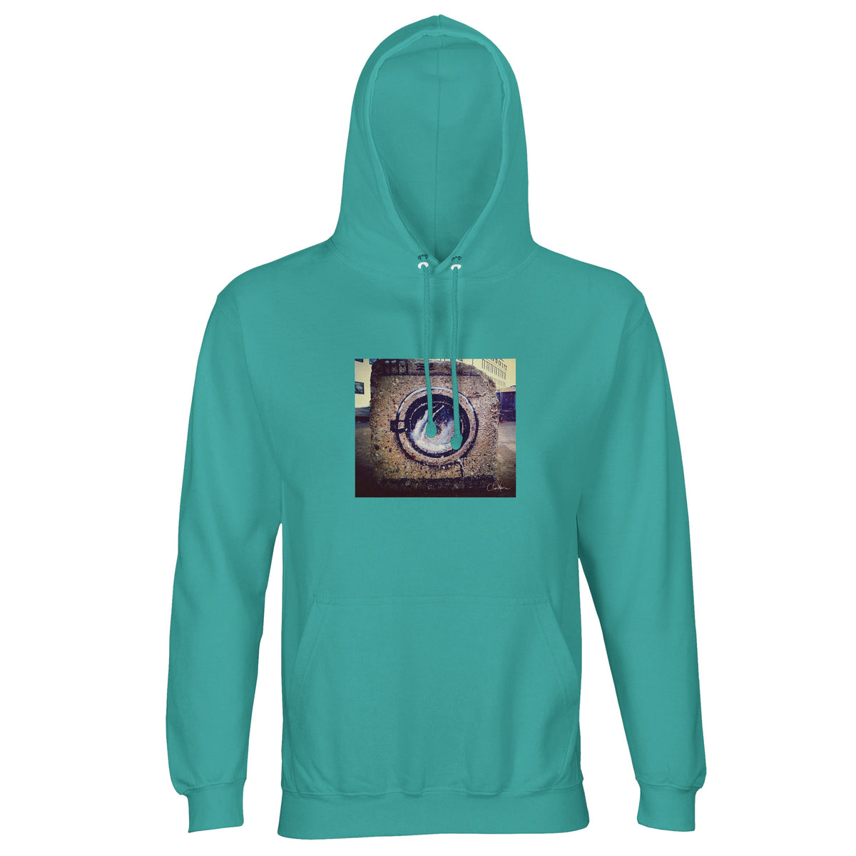 Resilience - "Wash It" Hoodie pool blue 1