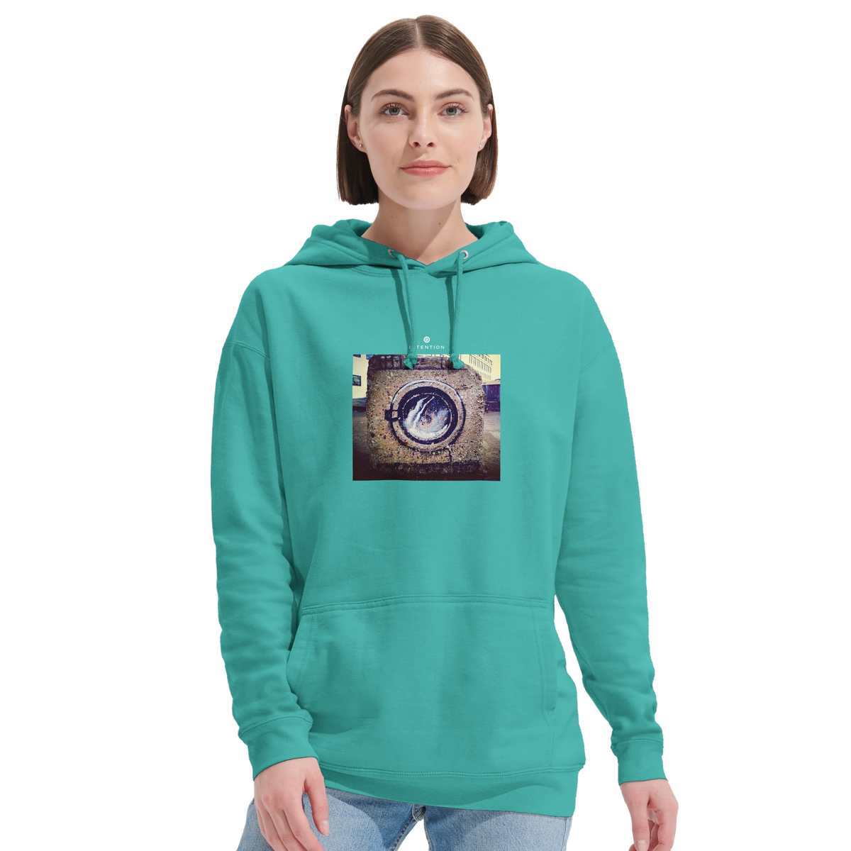 Resilience - "Wash It" Hoodie pool blue 5