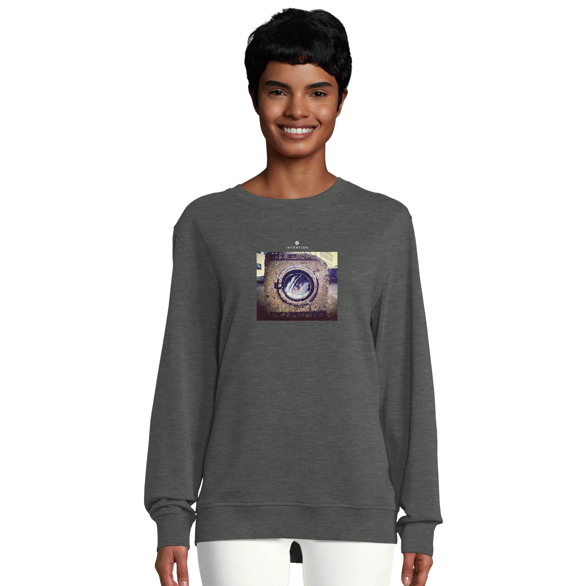 Resilience - "Wash It" Sweatshirt Grey Melange XS 5