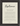 Resilience Word of Intention Framed print 13x18 cm / 5x7″ Black frame Linen paper