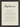 Resilience Word of Intention Framed print 21x29.7 cm / 8x12" Black frame Linen paper