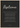 Resilience Word of Intention Framed print 50x70 cm / 20x28″ Wood frame Carbon paper