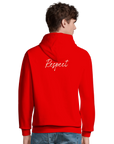 Respect - "Old Star" Hoodie Bright Red XS 4