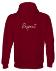 Respect - "Old Star" Hoodie Burgundy XS 2