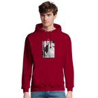 Respect - "Old Star" Hoodie Burgundy XS 3