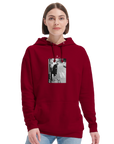 Respect - "Old Star" Hoodie Burgundy XS 5