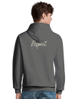 Respect - "Old Star" Hoodie charcoal melange XS 4