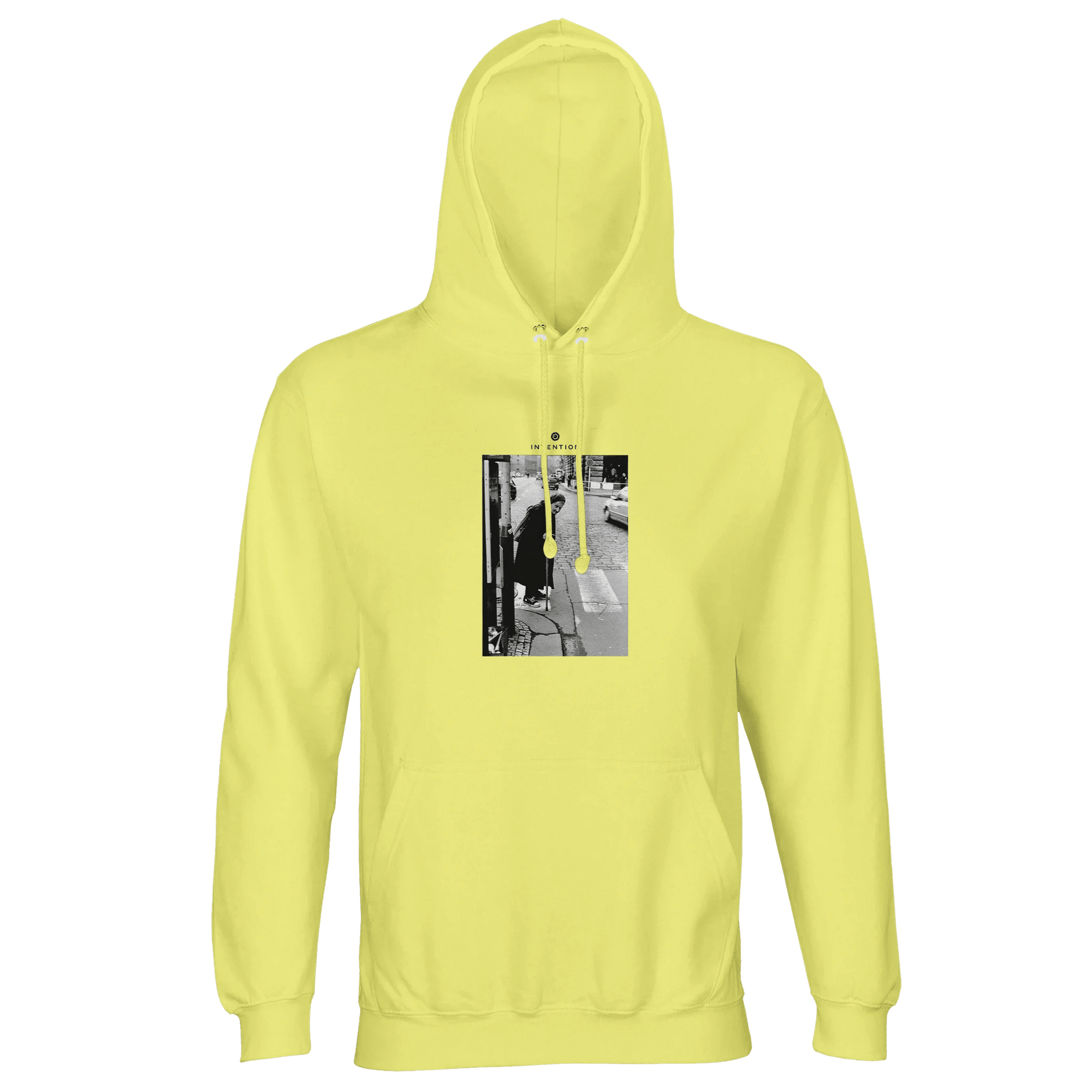Respect - "Old Star" Hoodie Light Yellow XS 1