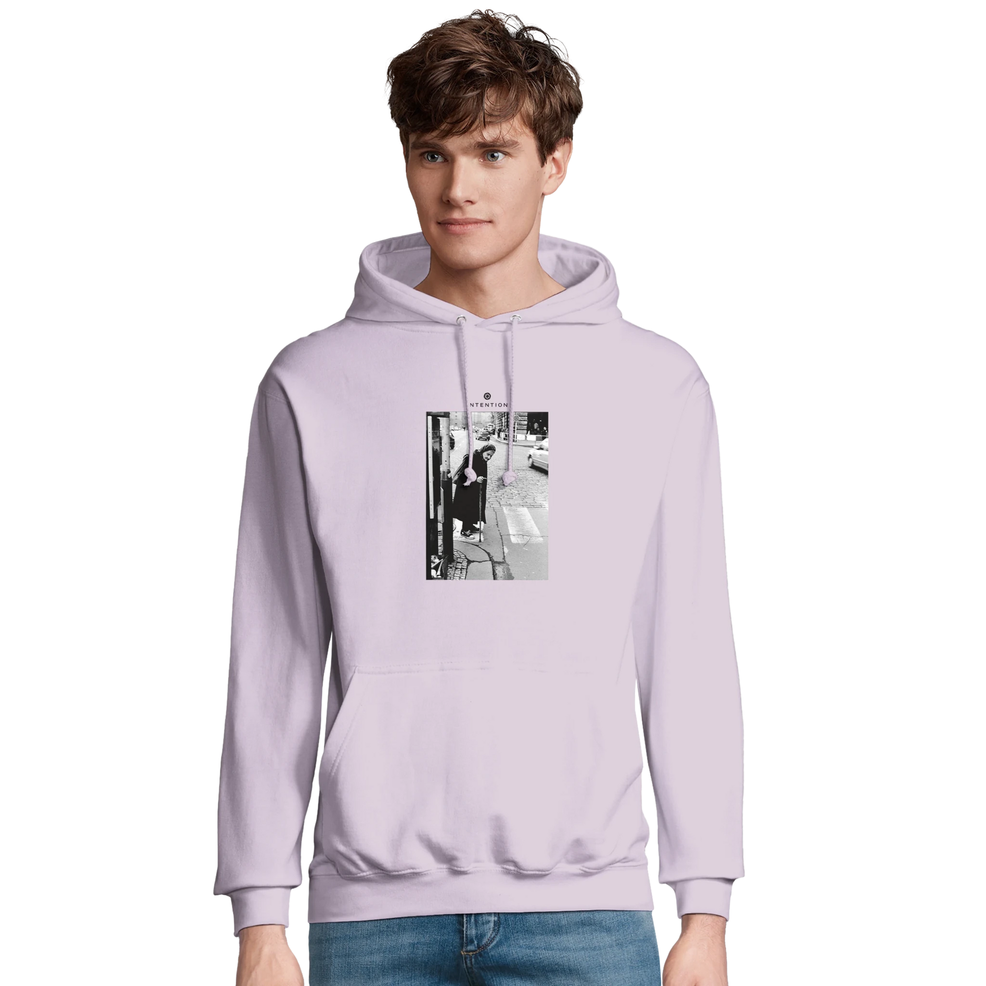 Respect - "Old Star" Hoodie lilak XS 3