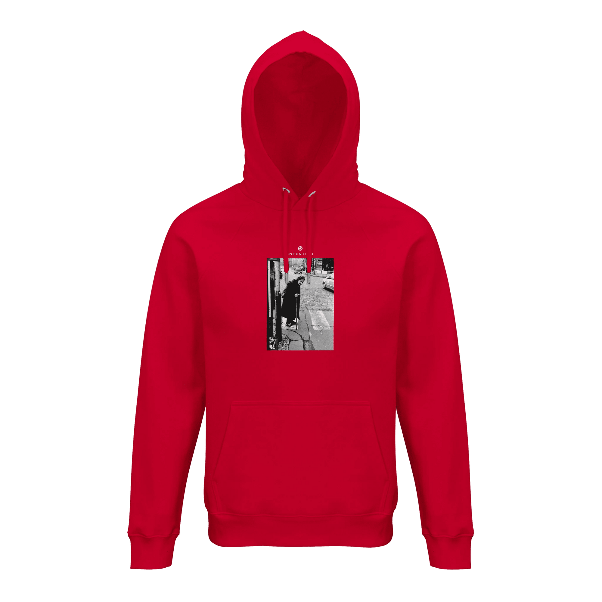 Respect - "Old Star" Hoodie Red XS 1