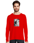 Respect - "Old Star" Long sleeve Bright Red XS 3