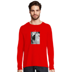 Respect - "Old Star" Long sleeve Bright Red XS 3