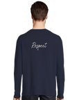 Respect - "Old Star" Long sleeve French Navy XS 4