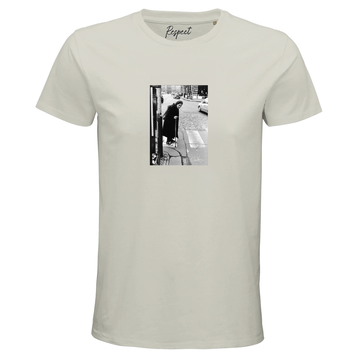 Respect - "Old Star" T-shirt Ash 1