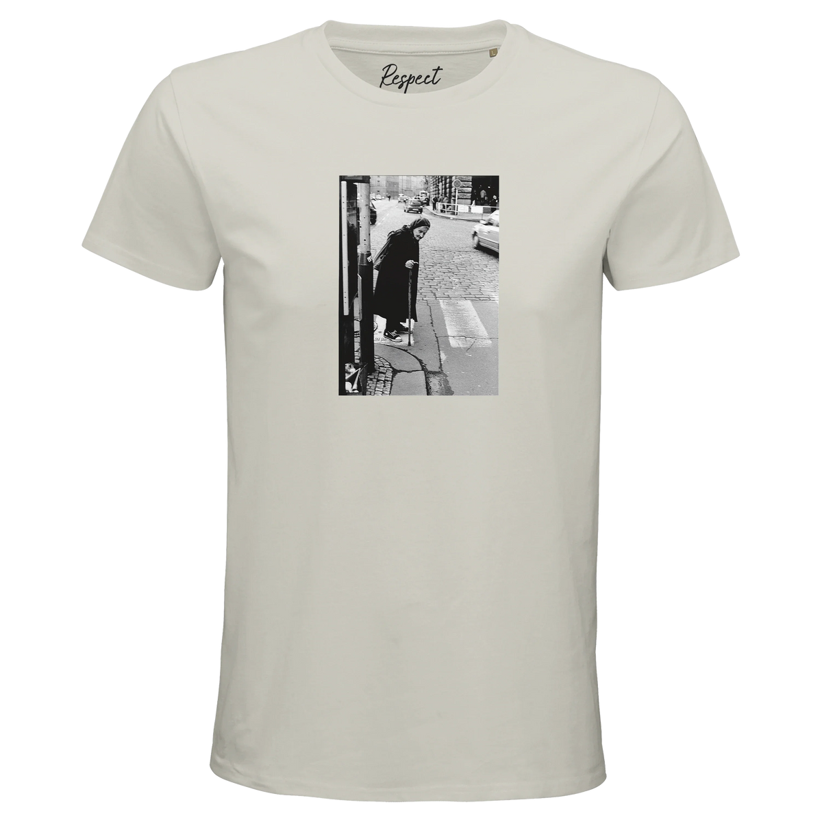 Respect - "Old Star" T-shirt Ash 1