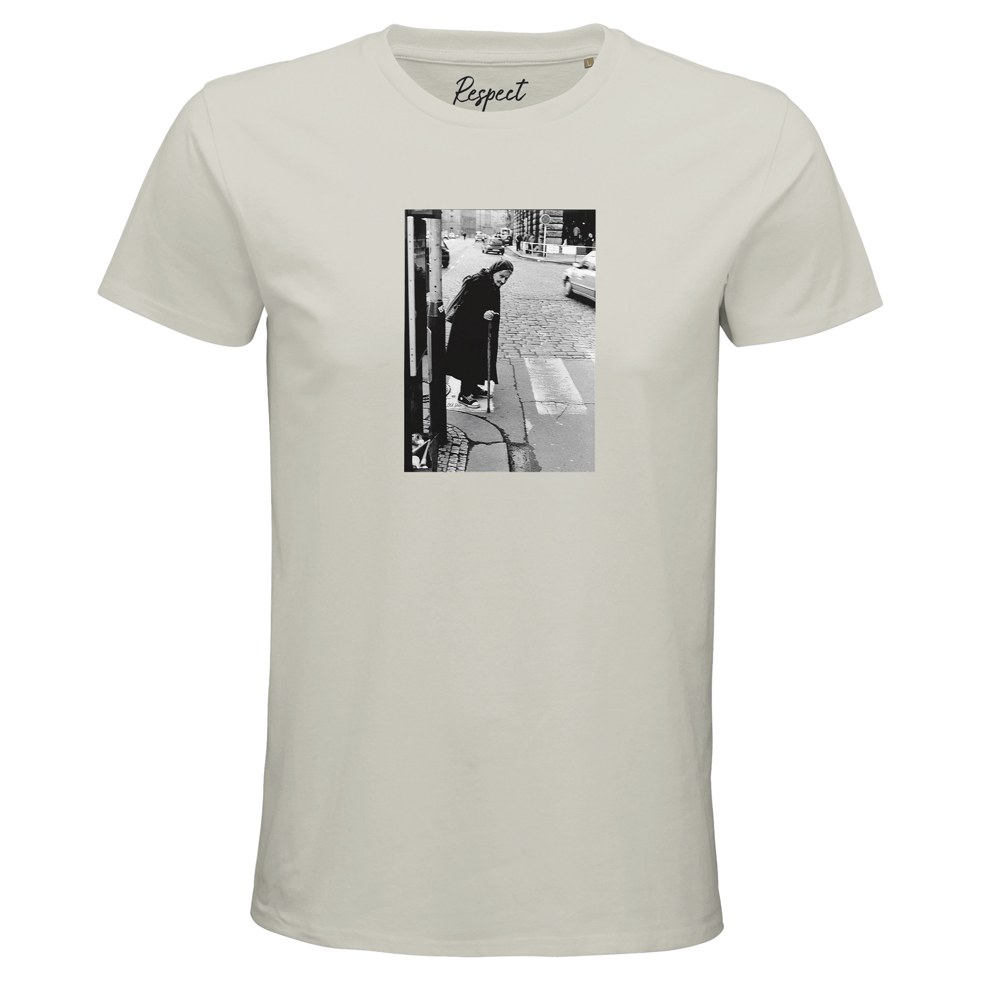 Respect - "Old Star" T-shirt Ash 1