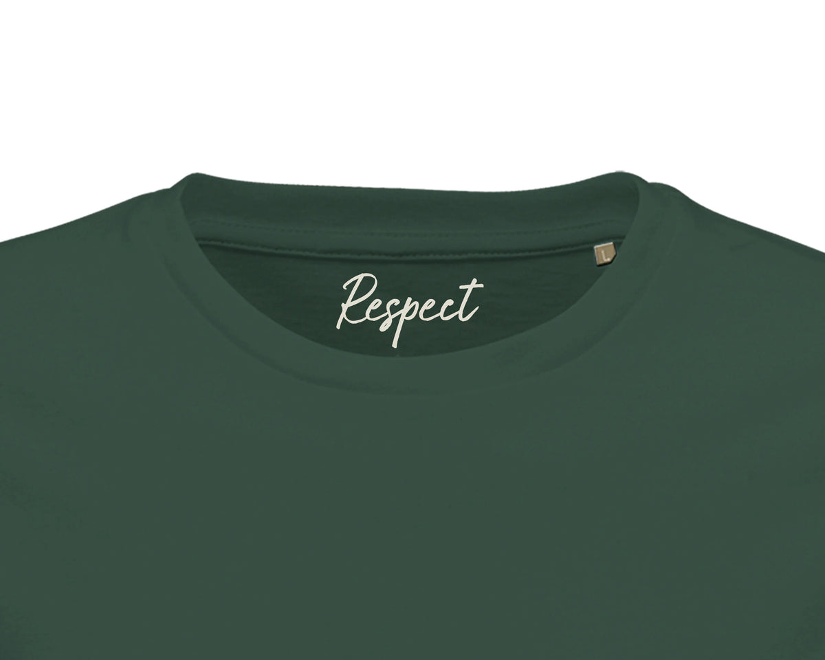 Respect - "Old Star" T-shirt Bottle Green 2