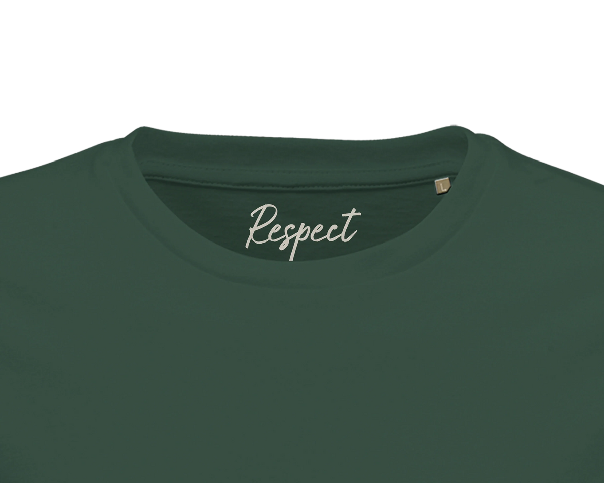 Respect - "Old Star" T-shirt Bottle Green 2