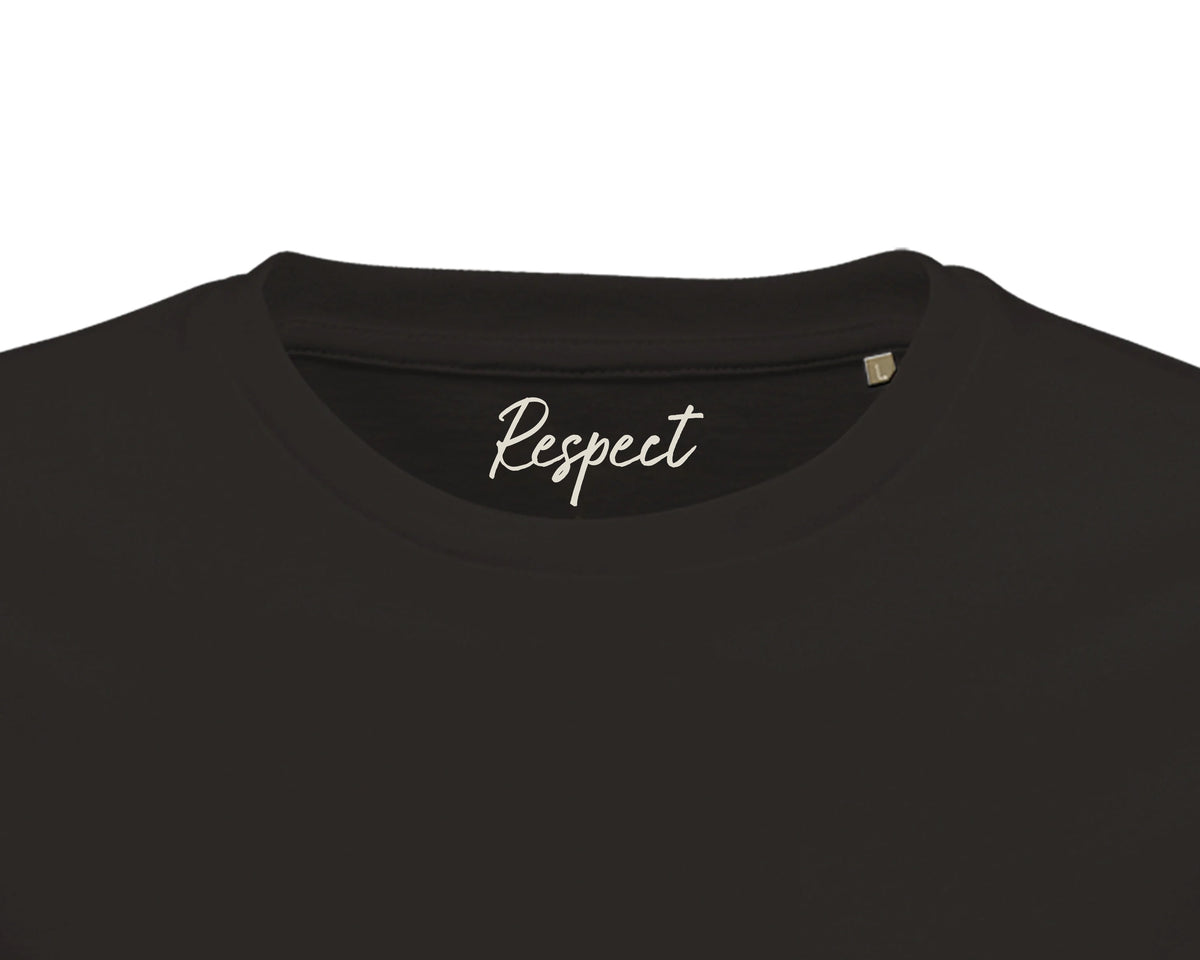Respect - "Old Star" T-shirt Deep Black 2