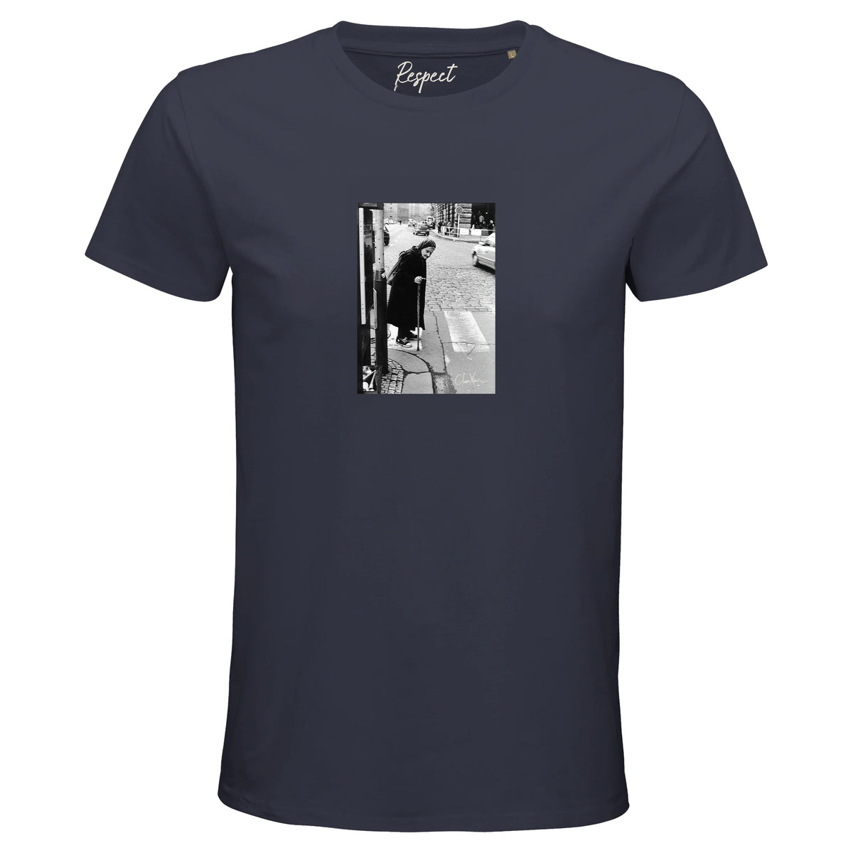 Respect - "Old Star" T-shirt mouse grey 1