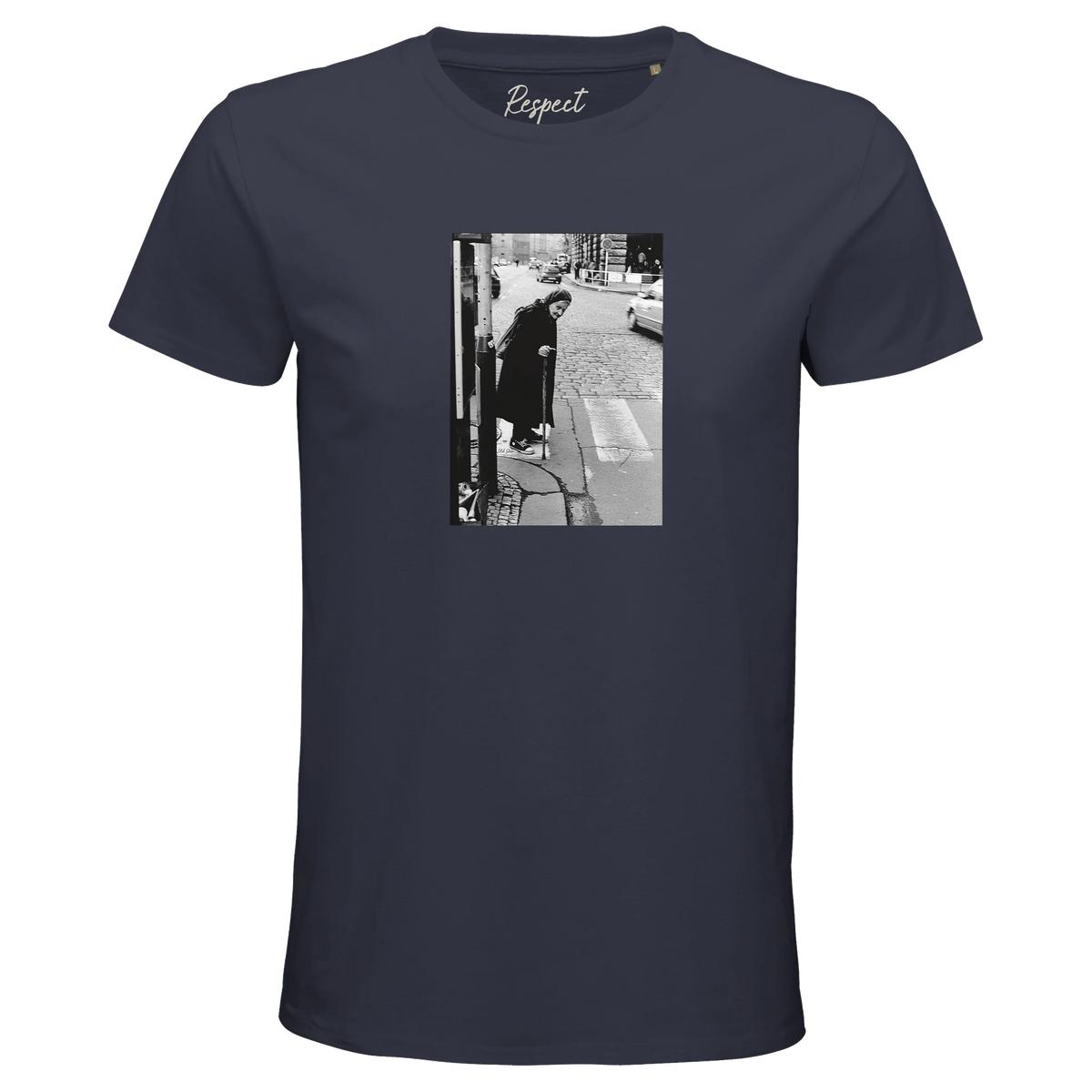 Respect - "Old Star" T-shirt mouse grey 1