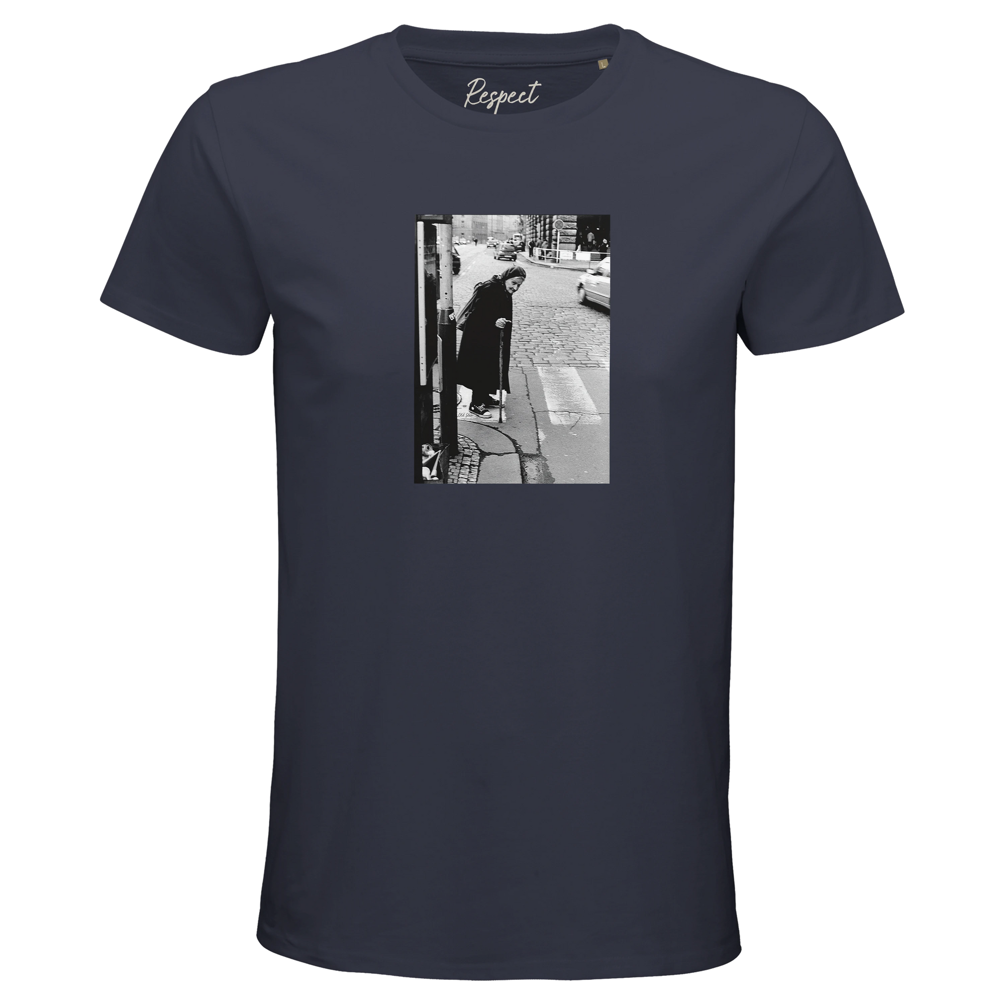 Respect - "Old Star" T-shirt mouse grey 1