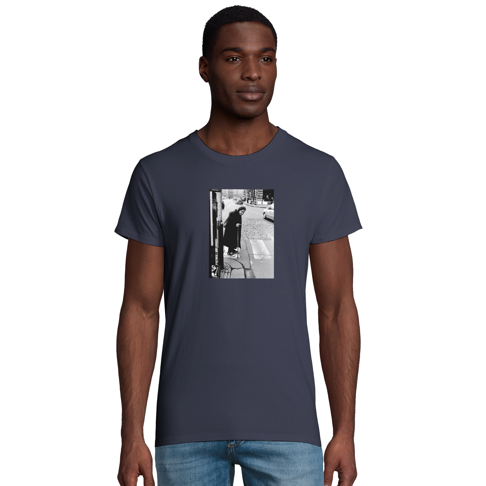 Respect - "Old Star" T-shirt mouse grey 4