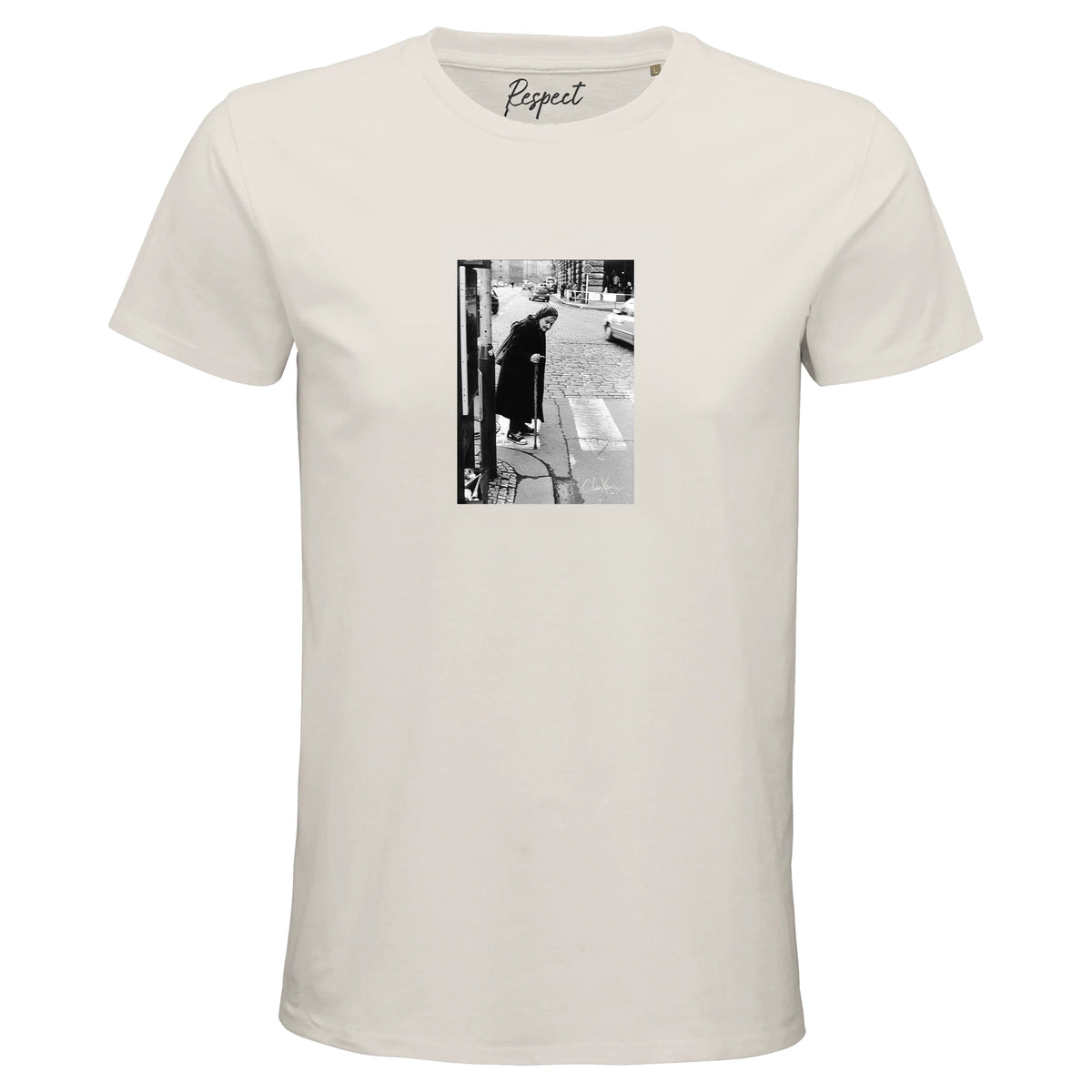 Respect - "Old Star" T-shirt Off White 1