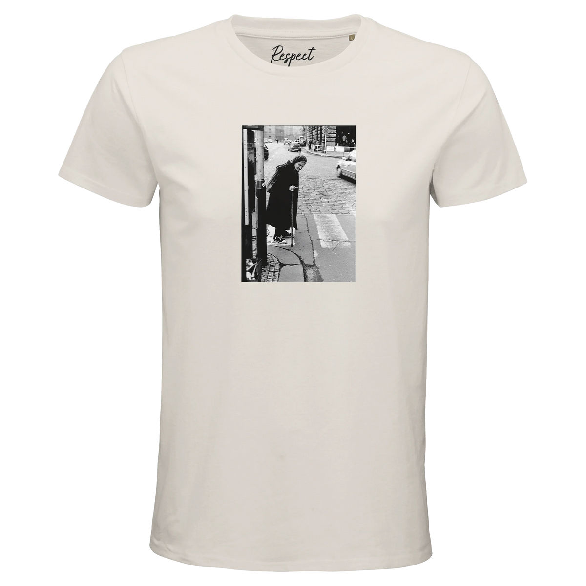 Respect - "Old Star" T-shirt Off White 1