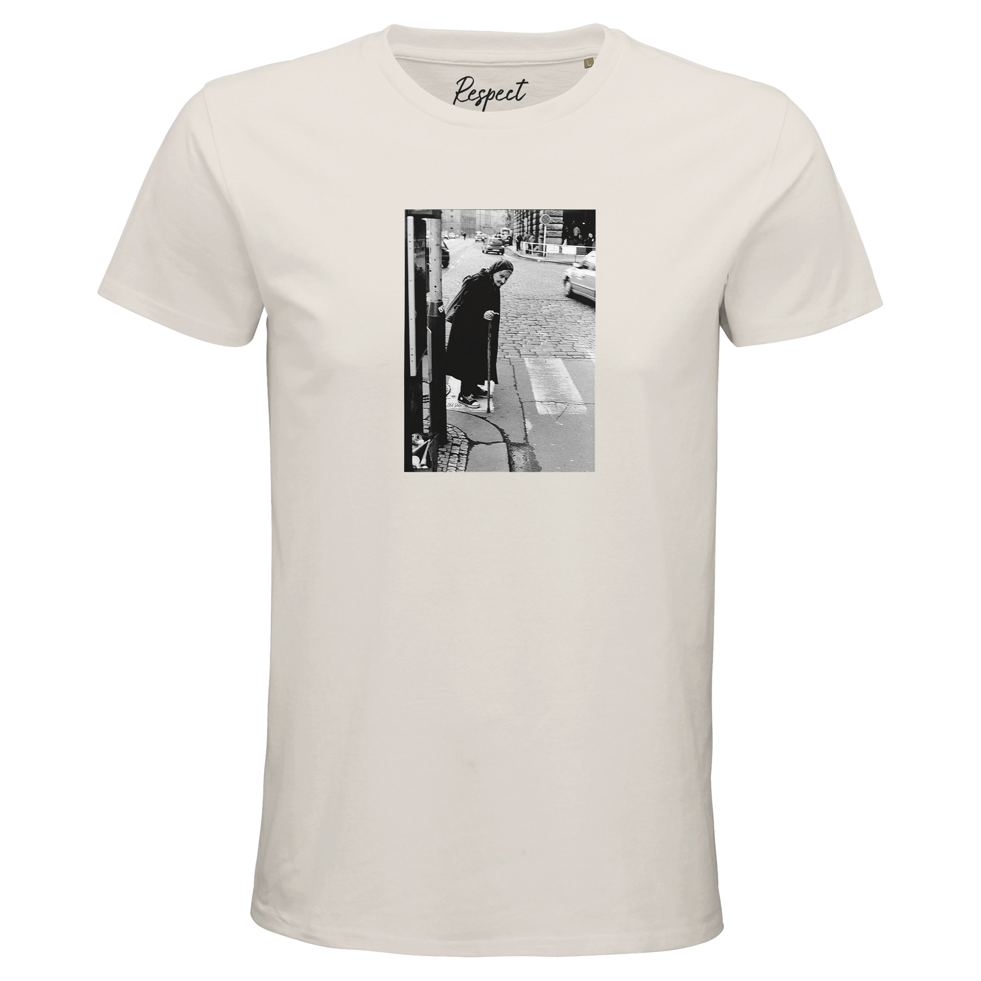 Respect - "Old Star" T-shirt Off White 1