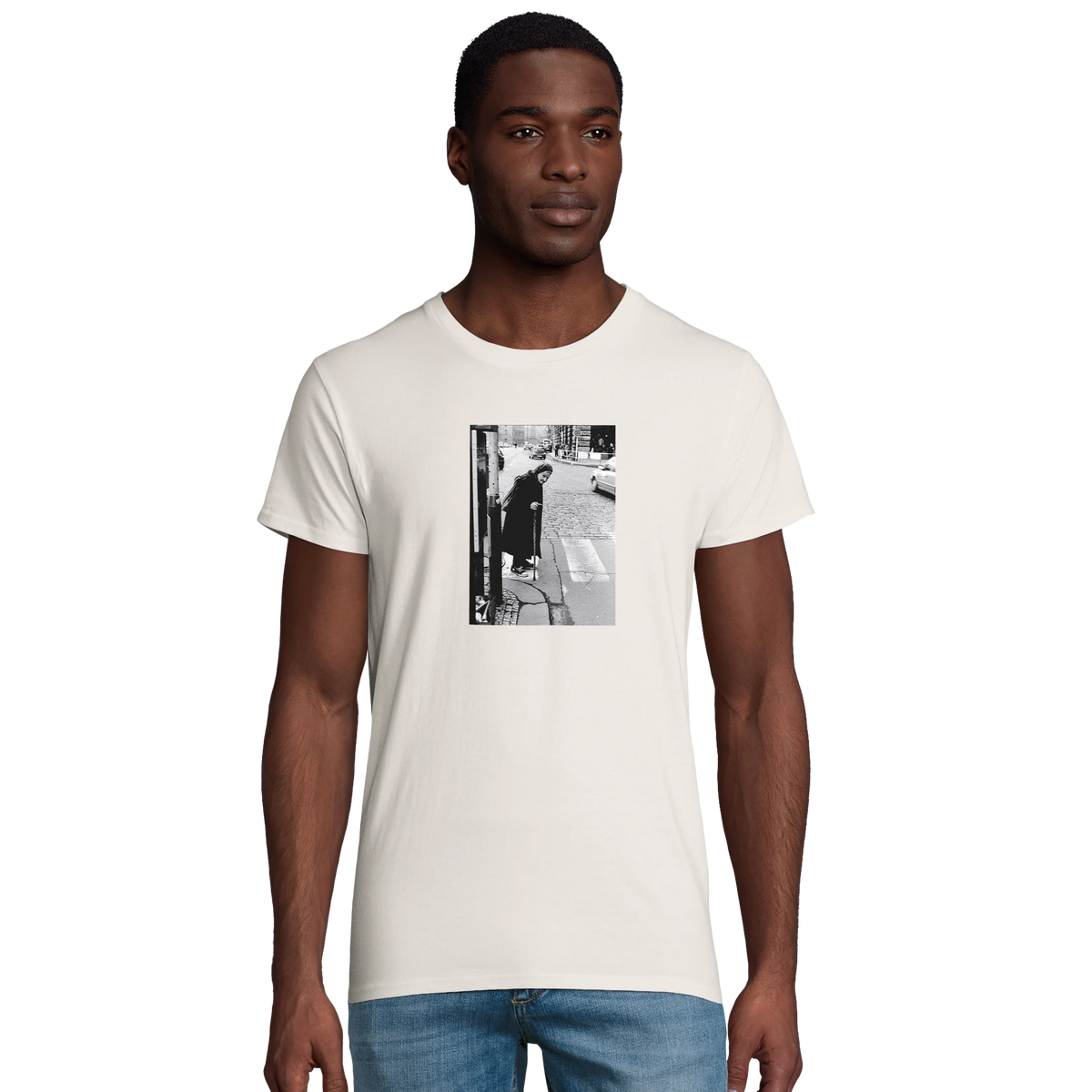 Respect - "Old Star" T-shirt Off White 4