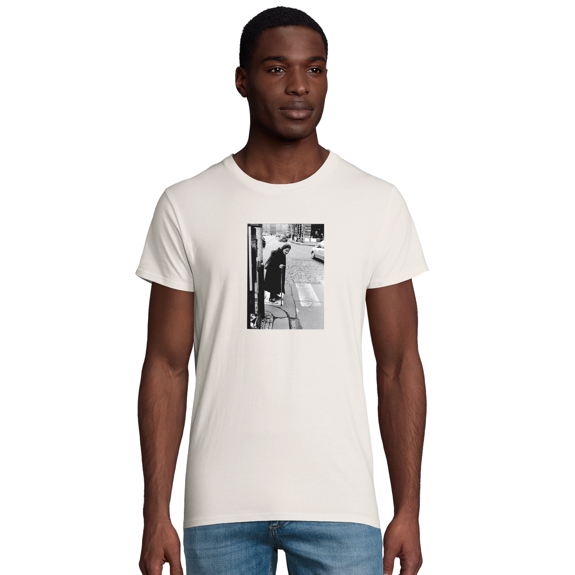 Respect - "Old Star" T-shirt Off White 4