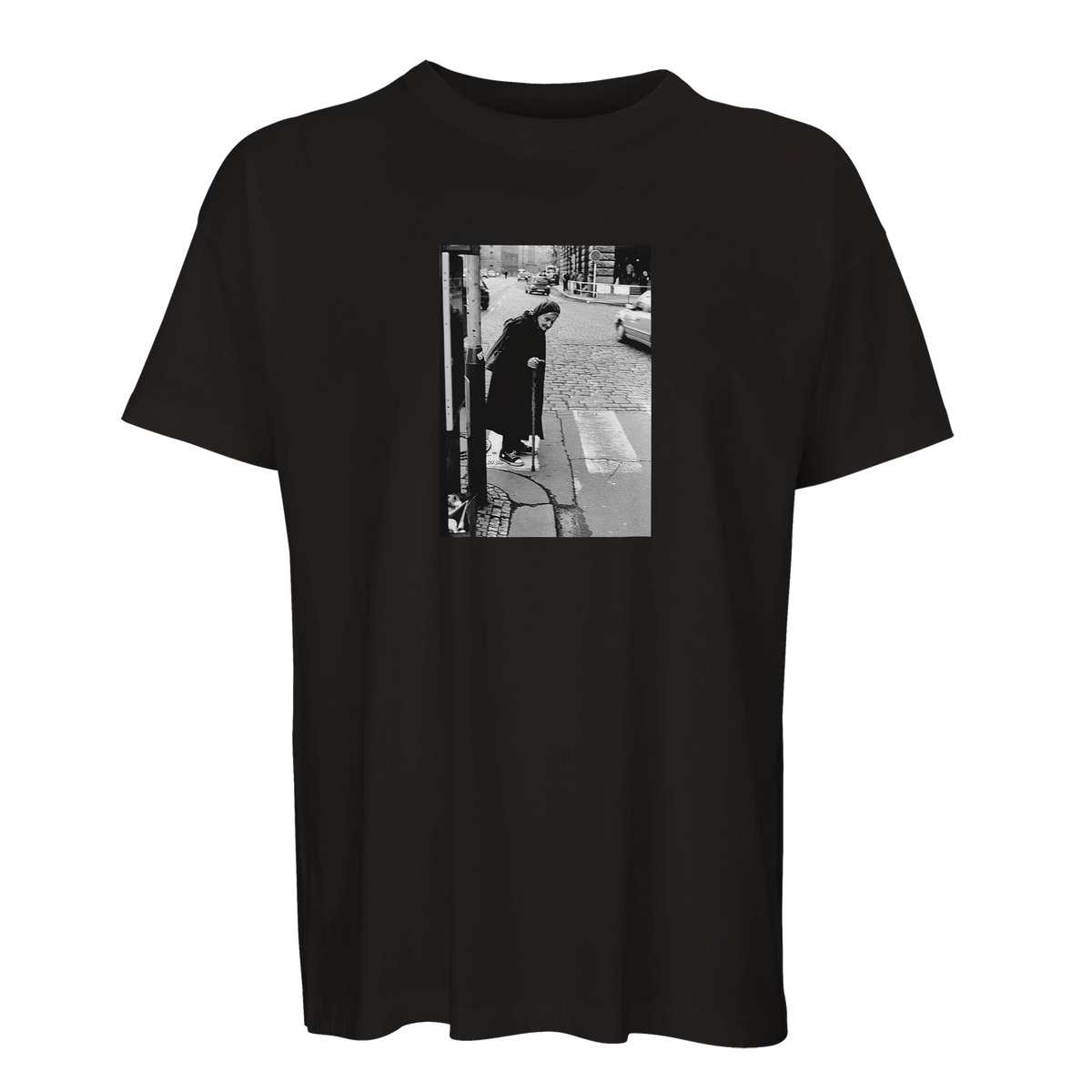 Respect - "Old Star" T-shirt Deep Black 1